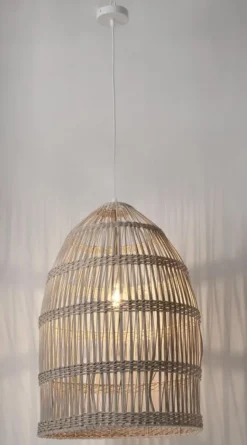 LAMPADARIO PRAIA BIANCO H67