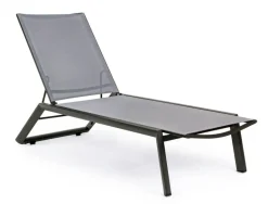 LETTINO CON RUOTE IN ALLUMINIO ANTRACITE GK52 - CRUISE