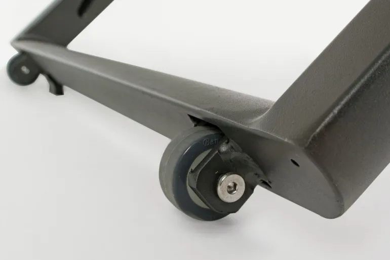 LETTINO CON RUOTE IN ALLUMINIO ANTRACITE GK52 - CRUISE