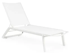 LETTINO CON RUOTE IN ALLUMINIO BIANCO GK50 - CRUISE