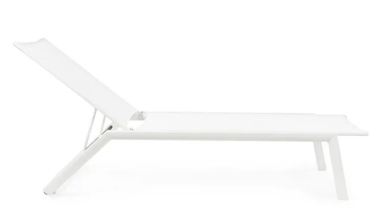 LETTINO CON RUOTE IN ALLUMINIO BIANCO GK50 - CRUISE