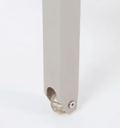 LETTINO CON RUOTE IN ALLUMINIO IMPILABILE - KONNOR RASTIN