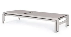 LETTINO CON RUOTE IN ALLUMINIO IMPILABILE - KONNOR RASTIN