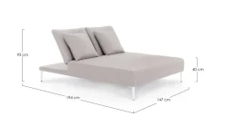 LETTINO DOPPIO C-C VIPER BIA QS20/SAND