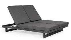 LETTINO DOPPIO IN ALLUMINIO ANTRACITE WG21 - INFINITY