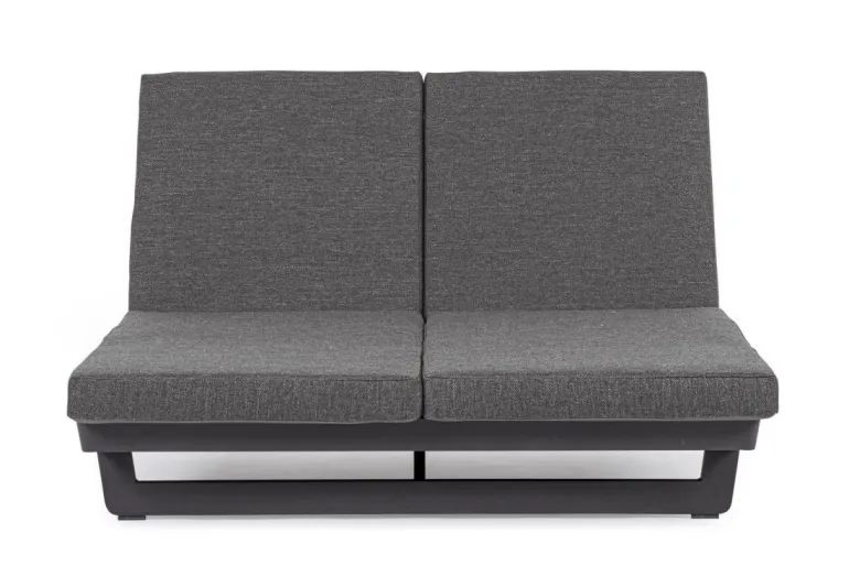 LETTINO DOPPIO IN ALLUMINIO ANTRACITE WG21 - INFINITY