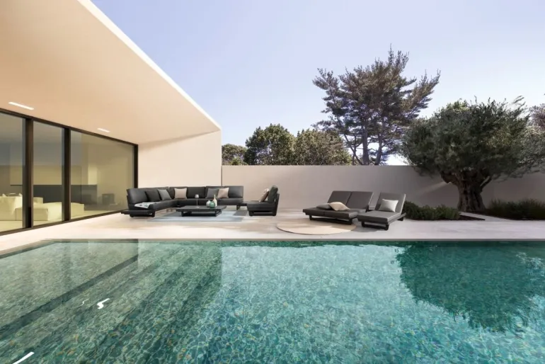 LETTINO DOPPIO IN ALLUMINIO ANTRACITE WG21 - INFINITY