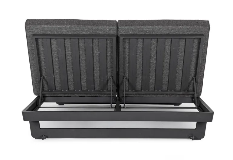 LETTINO DOPPIO IN ALLUMINIO ANTRACITE WG21 - INFINITY