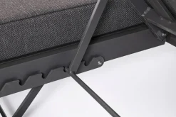 LETTINO DOPPIO IN ALLUMINIO ANTRACITE WG21 - INFINITY