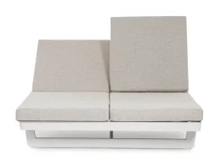 LETTINO DOPPIO IN ALLUMINIO BIANCO WG20 - INFINITY