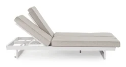 LETTINO DOPPIO IN ALLUMINIO BIANCO WG20 - INFINITY