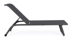 LETTINO IN ALLUMINIO CON RUOTE ANTRACITE - TAYLOR