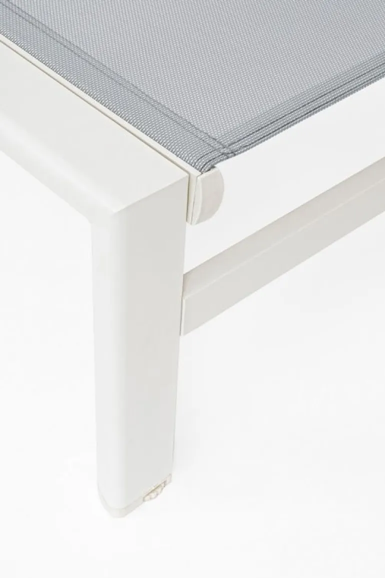 LETTINO IN ALLUMINIO CON RUOTE BIANCO YK11 - SKIPPER NEW