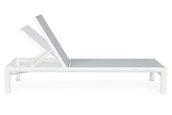 LETTINO IN ALLUMINIO CON RUOTE BIANCO YK11 - SKIPPER NEW