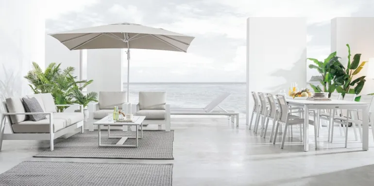 LETTINO IN ALLUMINIO CON RUOTE BIANCO YK11 - SKIPPER NEW