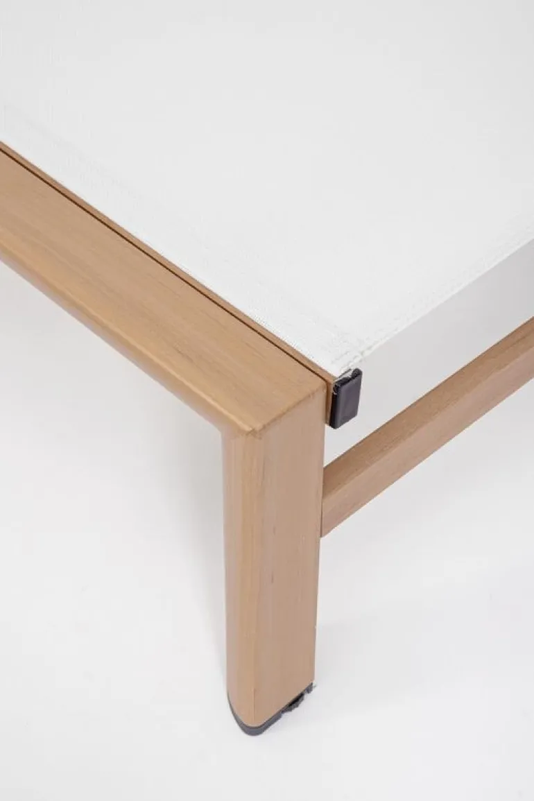 LETTINO SKIPPER NEW C-RUOTE NAT/BIANCO