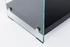 LIBRERIA 4 PIANI NERA - LINE WOOD