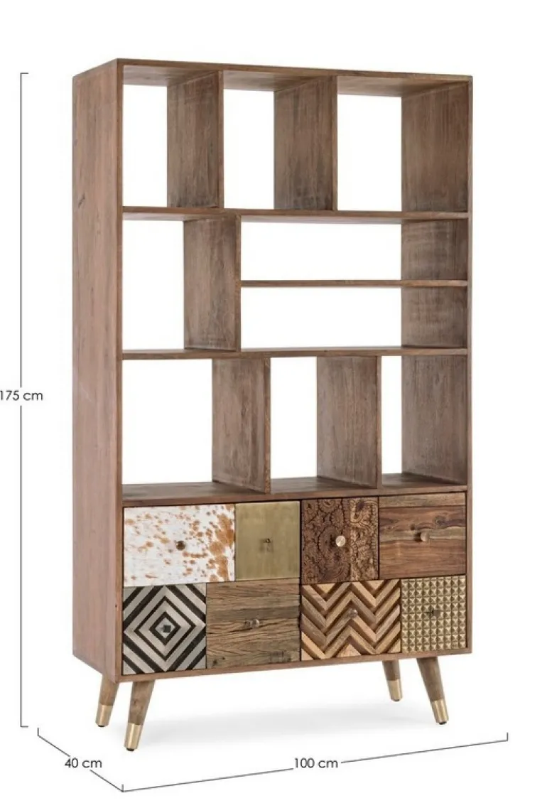 LIBRERIA IN LEGNO - DHAVAL