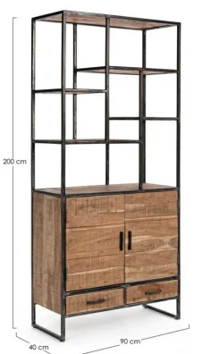 LIBRERIA IN LEGNO - ELMER