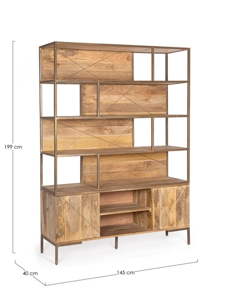 LIBRERIA IN LEGNO - JAIDEV