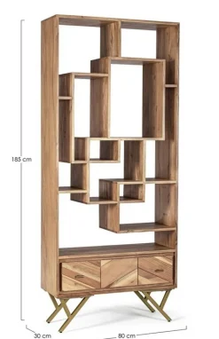 LIBRERIA IN LEGNO - RAIDA