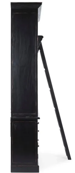 LIBRERIA IN LEGNO NERO - JEFFERSON