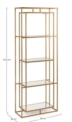 LIBRERIA IN METALLO - ELENOR