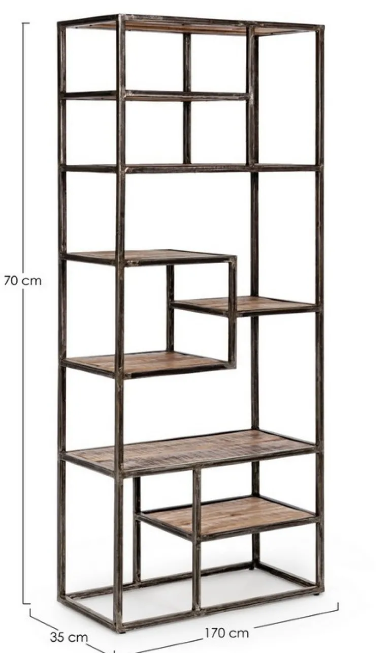 LIBRERIA IN METALLO - ELMER