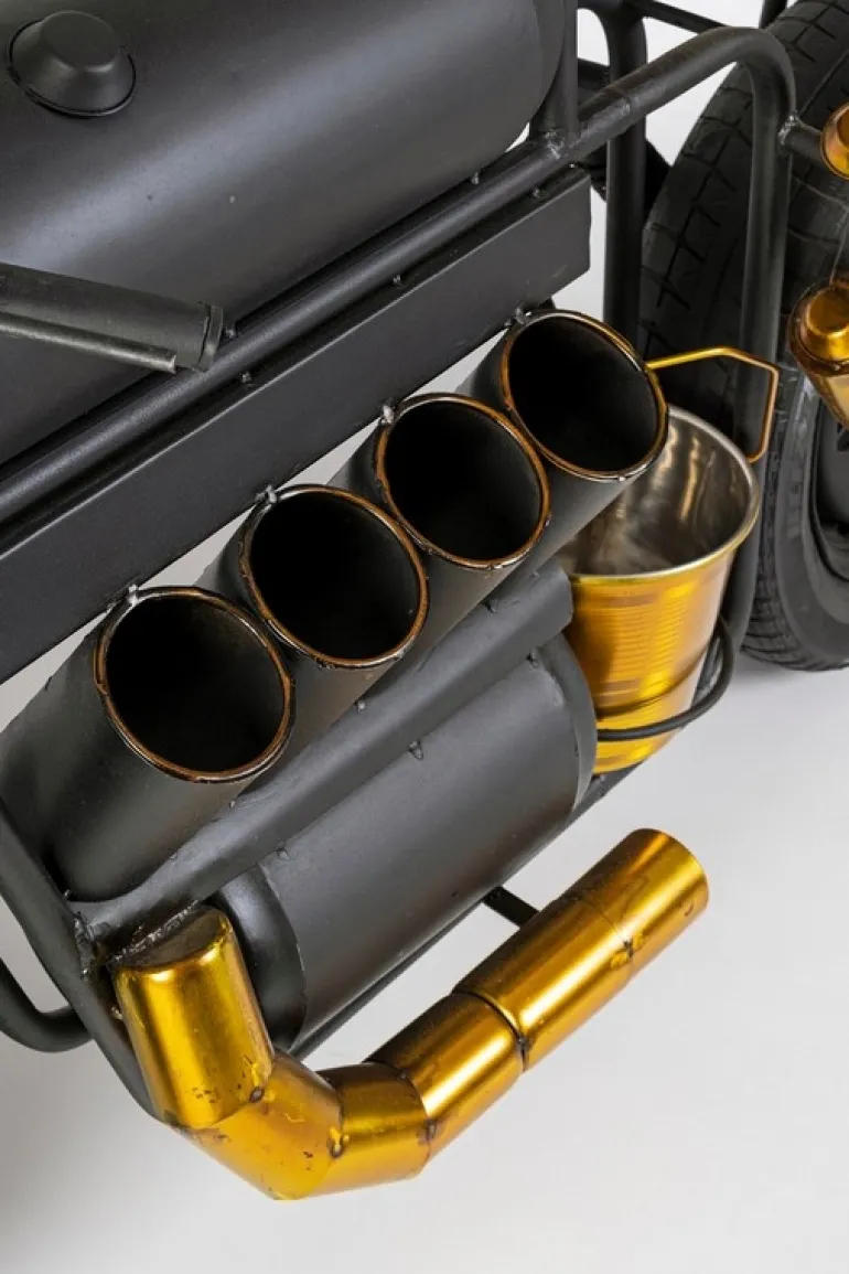 MOBILE BAR IN ACCIAIO - MOTO SPEED