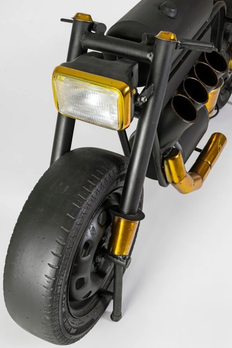 MOBILE BAR IN ACCIAIO - MOTO SPEED