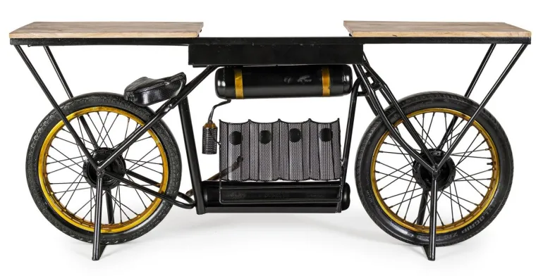 MOBILE BAR IN ACCIAIO - MOTO EPIC