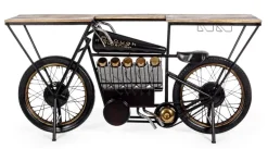 MOBILE BAR IN METALLO - MOTO REPLICA