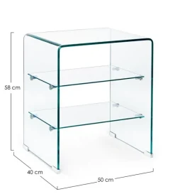 MOBILETTO IN VETRO - IRIDE