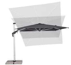 OMBRELLONE BRACCIO ARIES 3X4 ANOD-GRI T