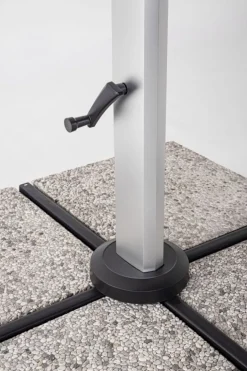 OMBRELLONE BRACCIO ARIES 3X3 ANOD-GRI T