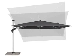 OMBRELLONE BRACCIO ARIES 4X4 ANOD-GRI T