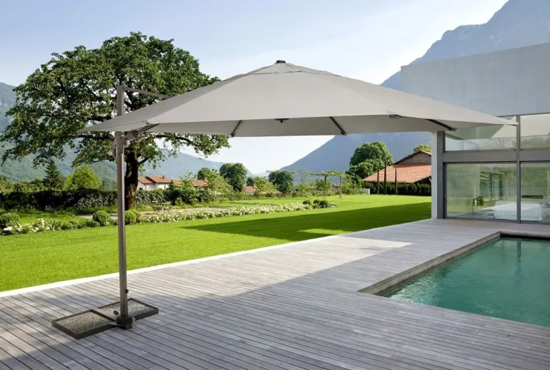 OMBRELLONE BRACCIO IN ALLUMINIO SABBIA - ORLAND