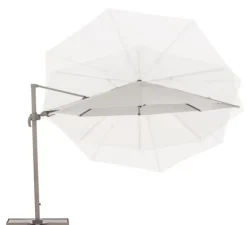 OMBRELLONE BRACCIO IN ALLUMINIO SABBIA - ORLAND