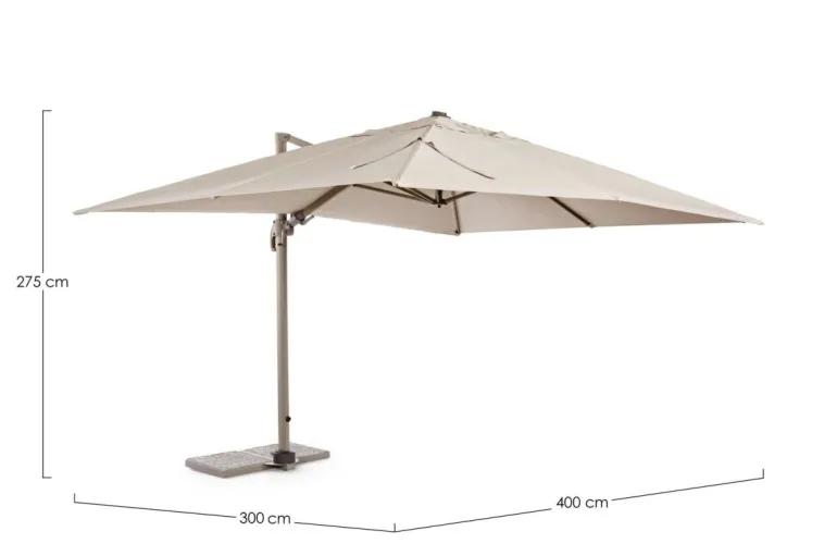 OMBRELLONE BRACCIO IN ALLUMINIO - SARAGOZZA