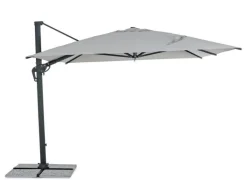 OMBRELLONE BRACCIO IN ALLUMINIO 3X4 ANTRACITE - INES