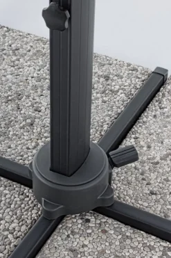 OMBRELLONE BRACCIO IN ALLUMINIO 3X4 ANTRACITE - INES