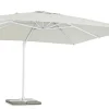 OMBRELLONE BRACCIO IN ALLUMINIO 4X4 BIANCO - EDEN