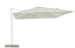 OMBRELLONE BRACCIO IN ALLUMINIO 4X4 BIANCO - EDEN