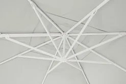 OMBRELLONE BRACCIO IN ALLUMINIO 4X4 BIANCO - EDEN