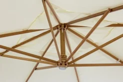 OMBRELLONE BRACCIO IN LEGNO 3X4 ECRU - CAPUA