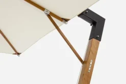 OMBRELLONE BRACCIO IN LEGNO 3X4 ECRU - CAPUA