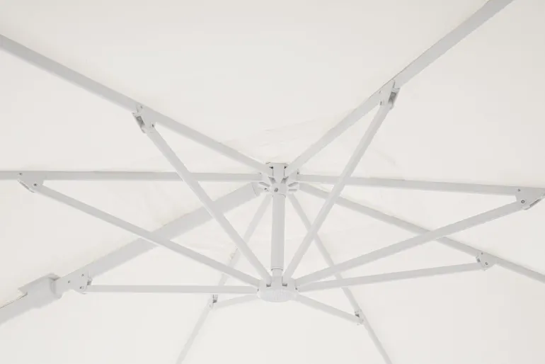 OMBRELLONE BRACCIO VEGA 3X3 BIANCO