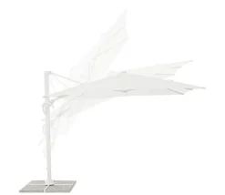 OMBRELLONE BRACCIO VEGA 3X3 BIANCO