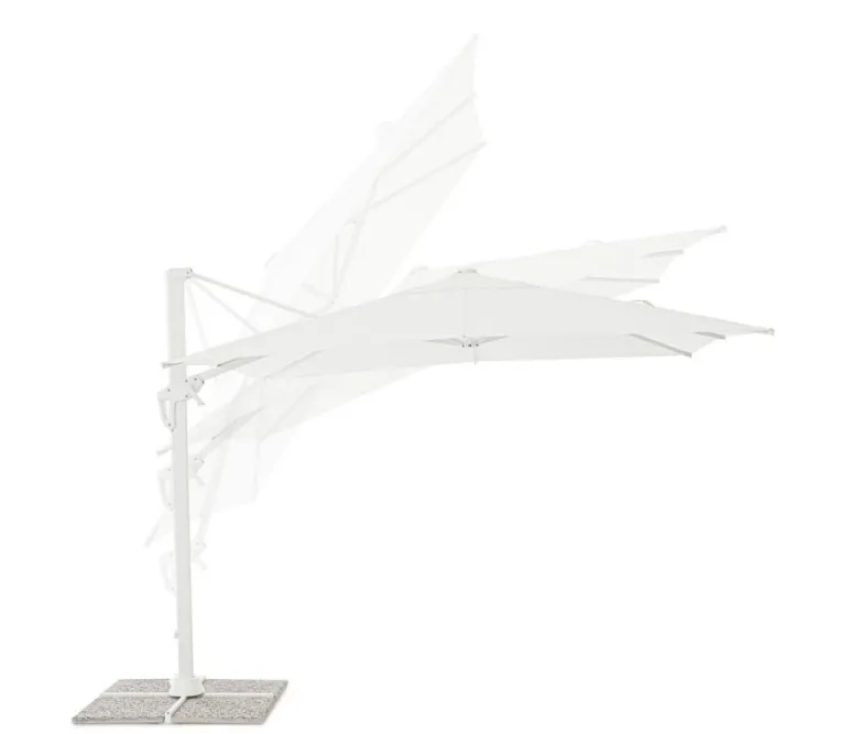 OMBRELLONE BRACCIO VEGA 3X3 BIANCO