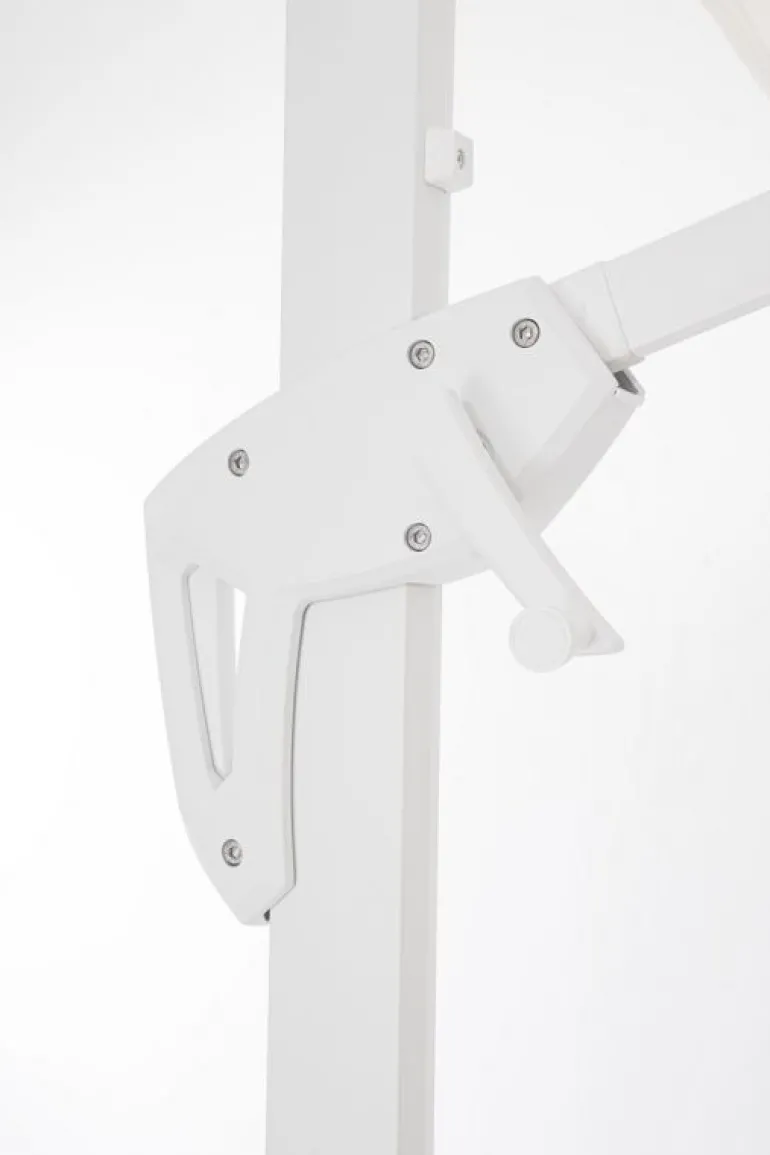 OMBRELLONE BRACCIO VEGA 3X3 BIANCO